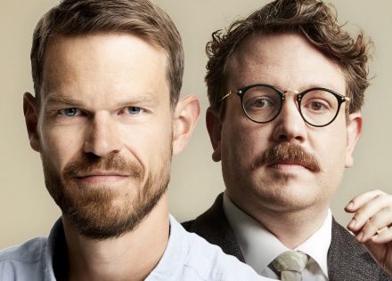 Frederik Cilius og Svend Brinkmann i Koncertsalen Alsion i Sønderborg