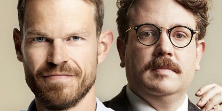 Frederik Cilius og Svend Brinkmann i Koncertsalen Alsion i Sønderborg